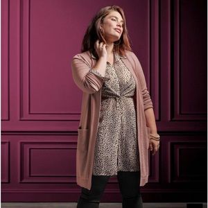 Torrid - Chiffon Twist Front Tunic Shirt